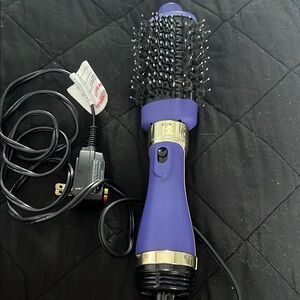 Purple Hair Styling Brush